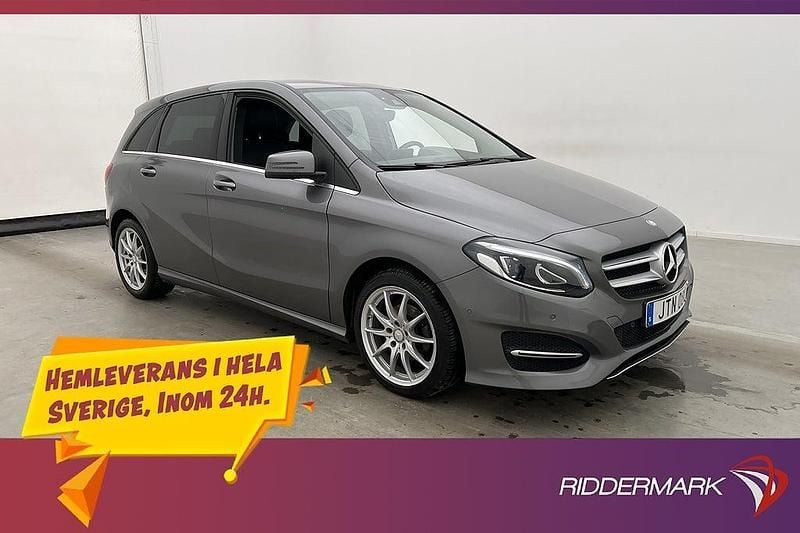 Grå Begagnad 2015 Mercedes B180 Urban Minibuss | 144 800 kr (Marknadspris) - Bild 1/3