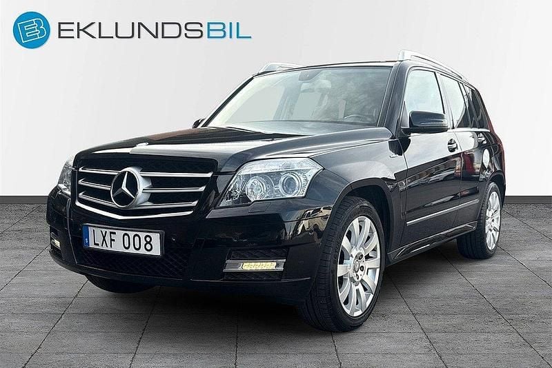 Svart Begagnad 2011 Mercedes GLK220 SUV | 124 900 kr (Bra pris) - Bild 1/4