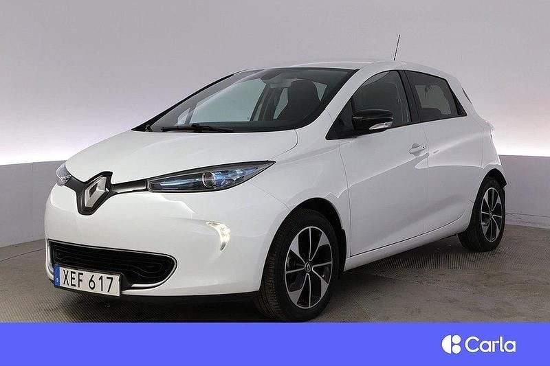 Vit Begagnad 2018 Renault Zoe Intens Halvkombi | 138 900 kr (Dyr) - Bild 1/4