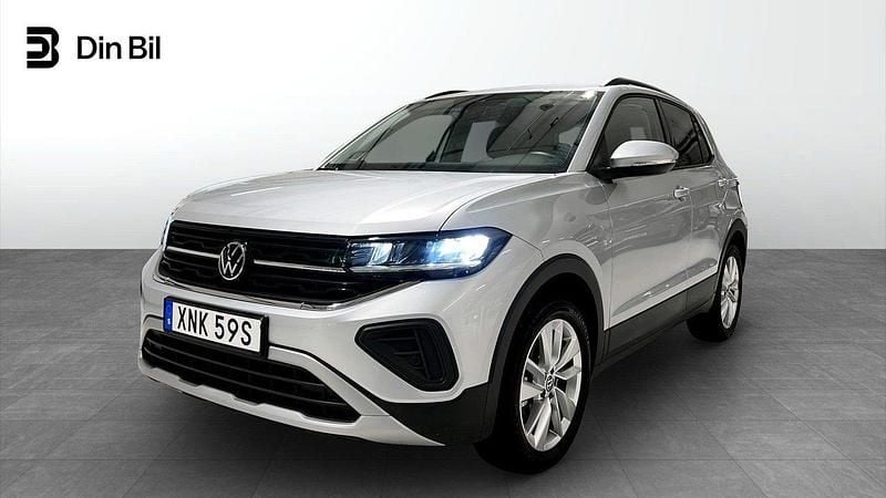 Silver Begagnad 2024 VW T-Cross Life SUV | 259 900 kr (Marknadspris) - Bild 1/4