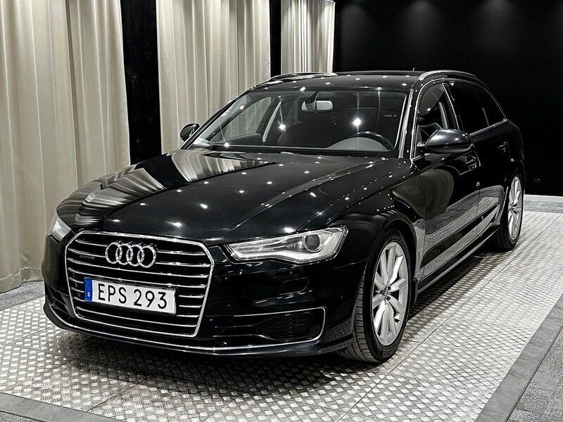 Svart Begagnad 2015 Audi A6 Kombi | 169 900 kr (Marknadspris) - Bild 1/4