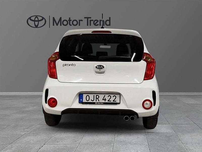 Begagnad Kia Picanto 87 HK (63 kW) 2017 Vit Halvkombi
