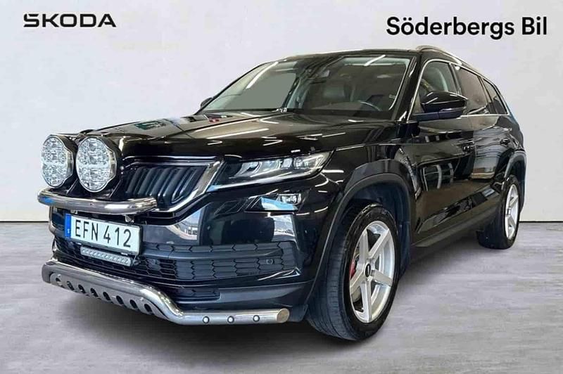 Svart Begagnad 2018 Skoda Kodiaq SUV | 309 500 kr (Dyr) - Bild 1/1