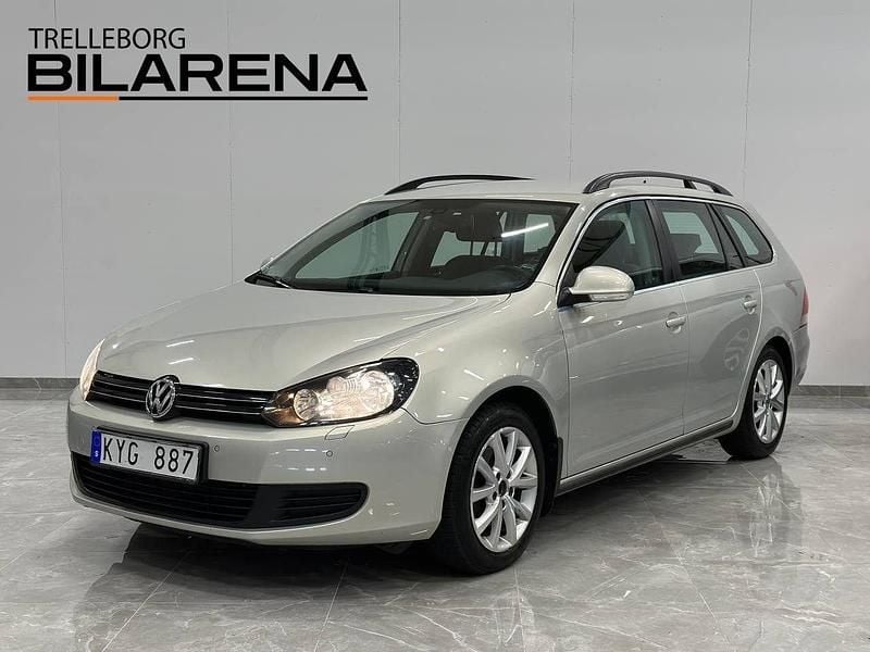Ljusbrun (brun) Begagnad 2011 VW Golf VI Kombi | 69 900 kr (Marknadspris) - Bild 1/4
