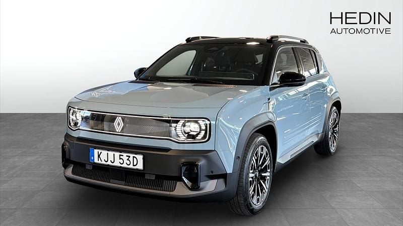 Blå (blue) Ny 2025 Renault 4 E-Tech Iconic SUV | 471 900 kr - Bild 1/4
