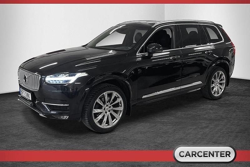 Svart Begagnad 2016 Volvo XC90 Inscription SUV | 279 500 kr (Marknadspris) - Bild 1/4