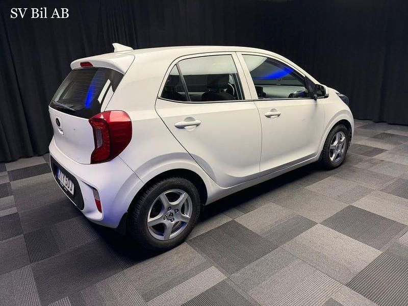 Begagnad Kia Picanto 84 HK (61 kW) 2019 Vit Halvkombi