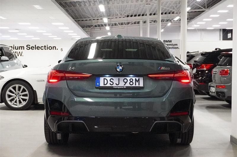 Ny BMW i4 Comfort Edition 442 kW (601 HK) 2026 Grön Sedan