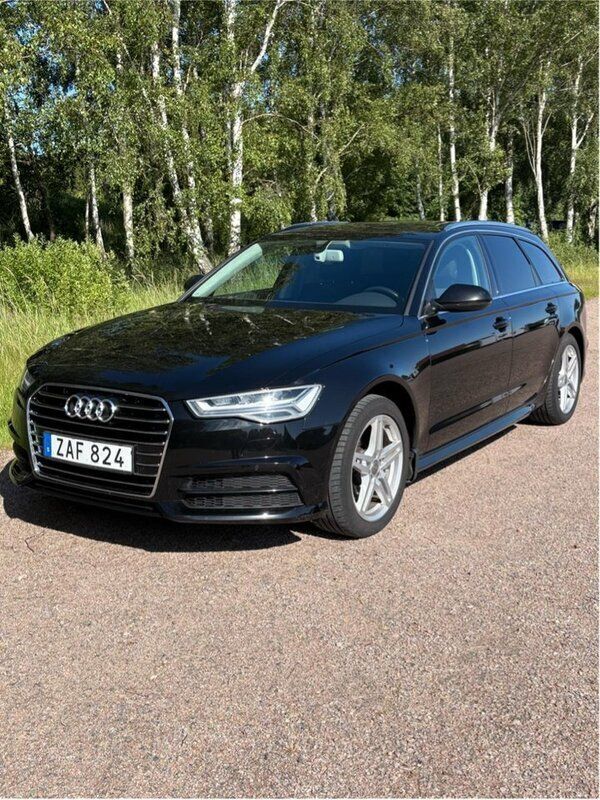 Svart Begagnad 2018 Audi A6 Ambition Kombi | 173 000 kr (Superpris) - Bild 1/4