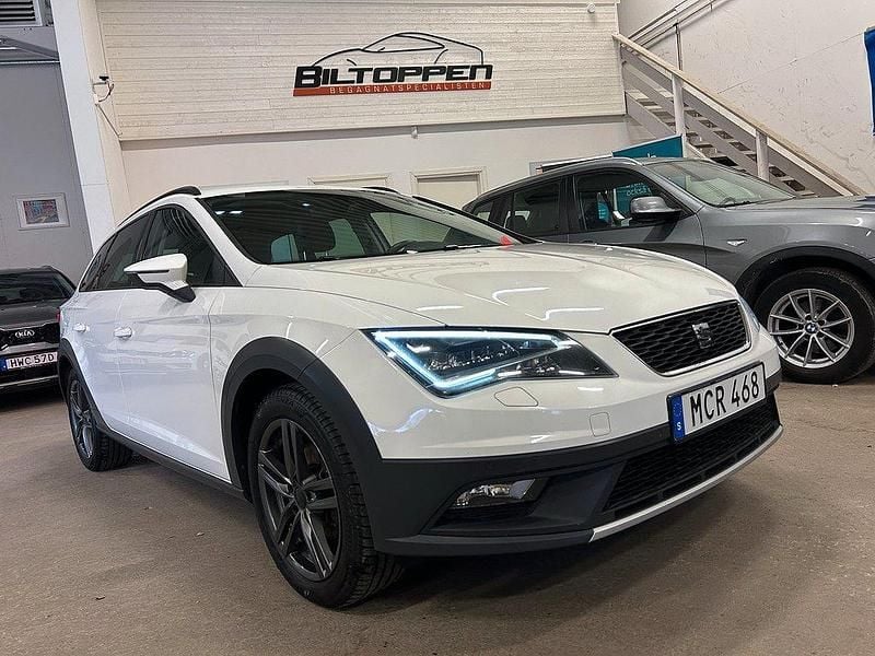 Vit Begagnad 2015 Seat Leon X-Perience 4Drive Kombi | 114 000 kr (Marknadspris) - Bild 1/4