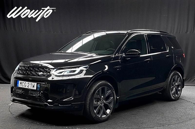 Svart (santorini svart) Begagnad 2023 Land Rover Discovery Sport SE Dynamic SUV | 549 800 kr (Dyr) - Bild 1/3