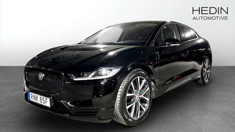 Svart Begagnad 2019 Jaguar I-Pace SUV | 439 000 kr (Lite dyr) - Bild 1/4