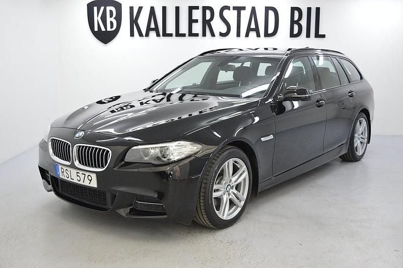 Begagnad BMW 520 M Sport 190 HK (139 kW) 2016 Svart Kombi