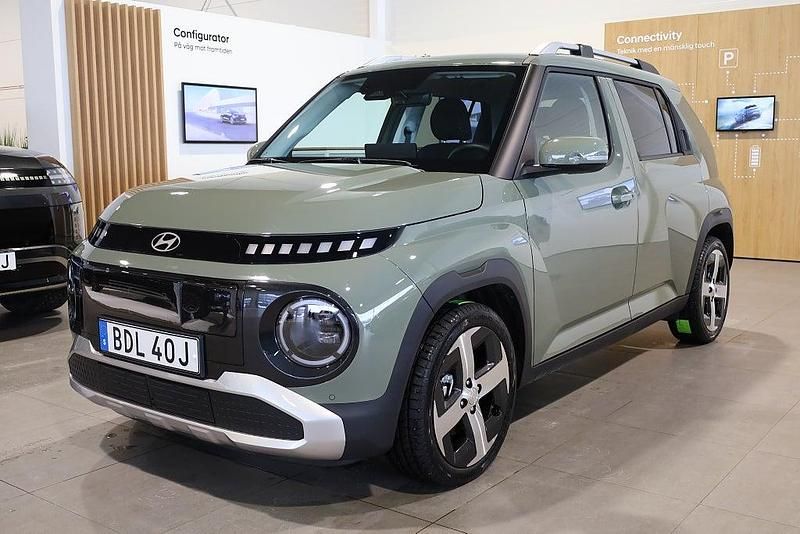 Grön Begagnad 2024 Hyundai Inster Essential Halvkombi | 289 900 kr - Bild 1/3
