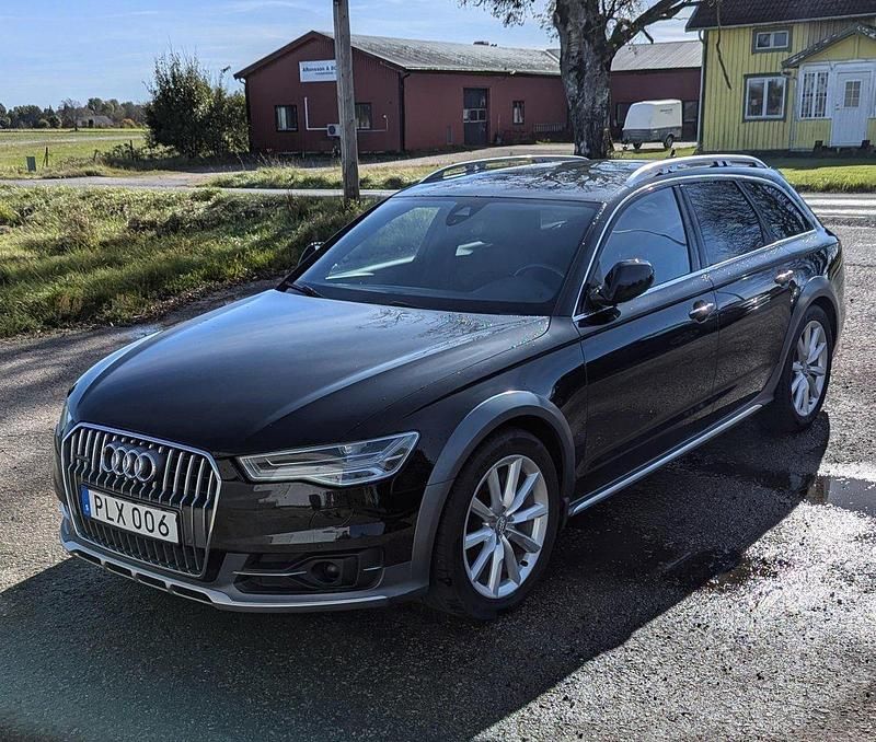 Svart Begagnad 2018 Audi A6 Allroad Kombi | 229 500 kr (Marknadspris) - Bild 1/4