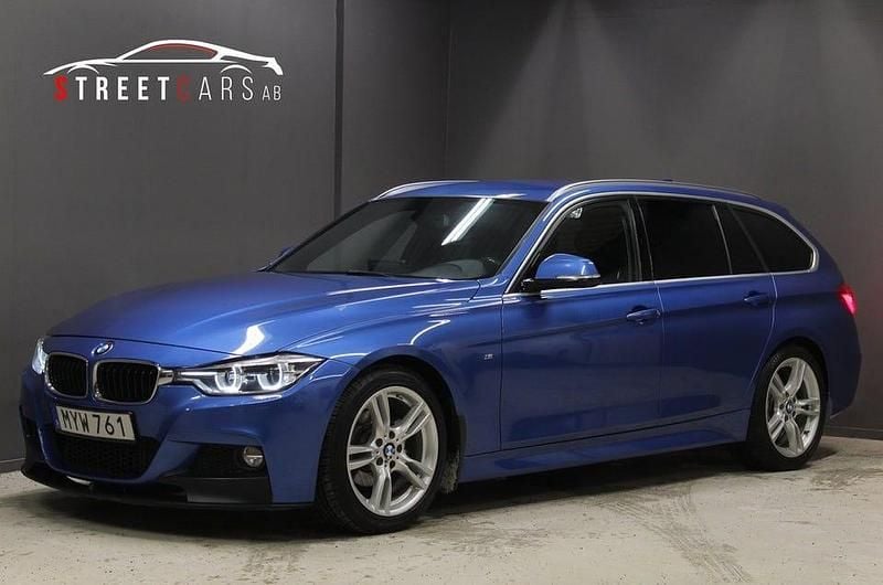 Begagnad BMW 320 M Sport 184 HK (135 kW) 2016 Blå Kombi