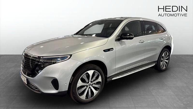 Silver Begagnad 2020 Mercedes EQC400 SUV | 389 900 kr (Bra pris) - Bild 1/4