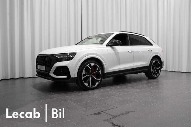 Glaciärvit metallic Begagnad 2020 Audi RS Q8 SUV | 969 500 kr (Marknadspris) - Bild 1/4