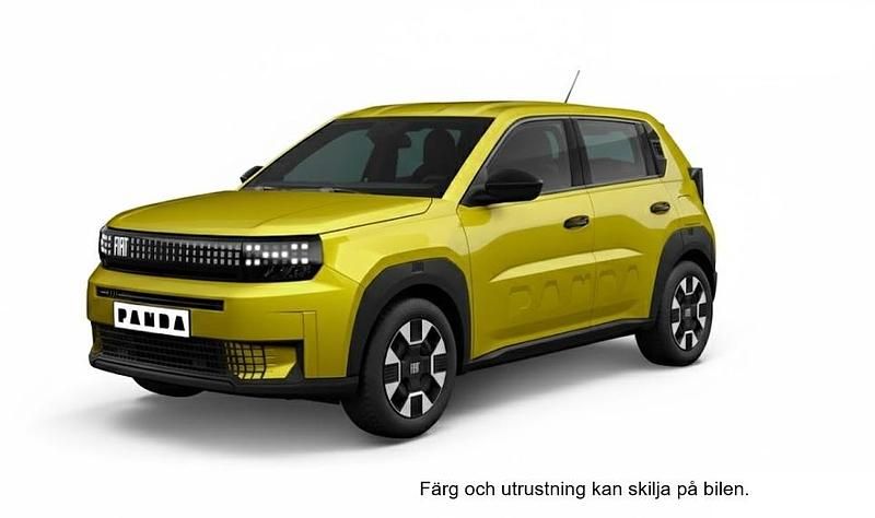 Ny Fiat Grande Panda Icon 102 HK (75 kW) 2025 Gul Halvkombi