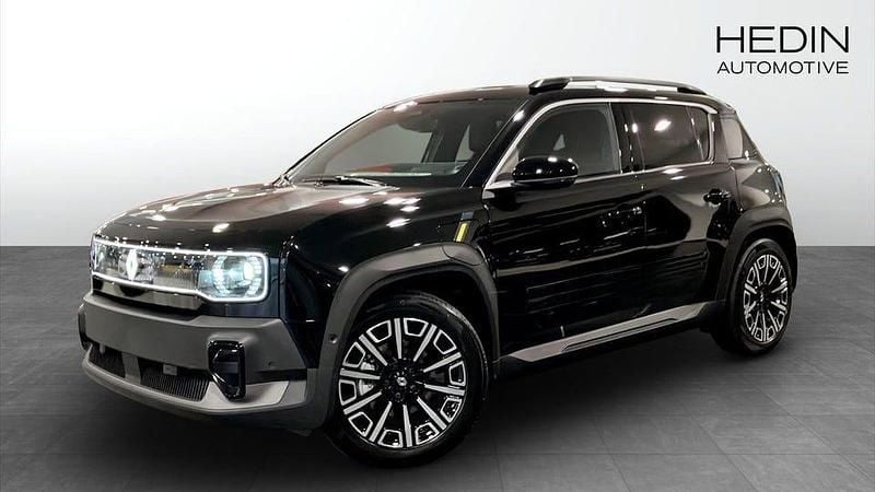 Svart Ny 2025 Renault R4 Iconic Halvkombi | 476 800 kr - Bild 1/4