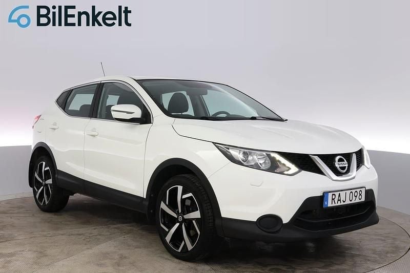 Vit Begagnad 2016 Nissan Qashqai Visia SUV | 134 900 kr (Bra pris) - Bild 1/4