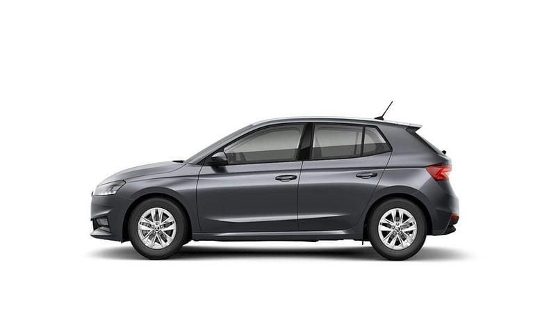 Grå (graphite grey metallic) Ny 2025 Skoda Fabia Selection Halvkombi | 269 300 kr (Marknadspris) - Bild 1/2