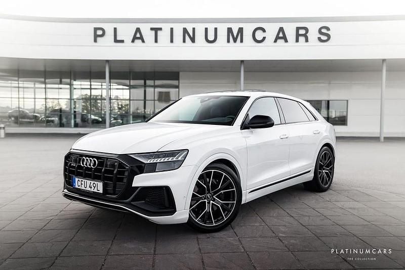 Vit (pure white) Begagnad 2023 Audi SQ8 Sport SUV | 909 000 kr (Superpris) - Bild 1/4