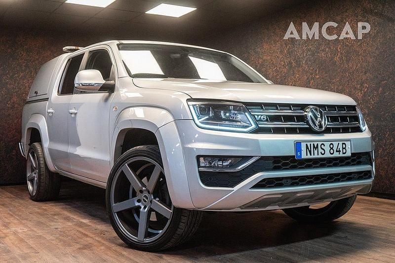 Silver Begagnad 2019 VW Amarok Pickup | 389 500 kr (Lite dyr) - Bild 1/4