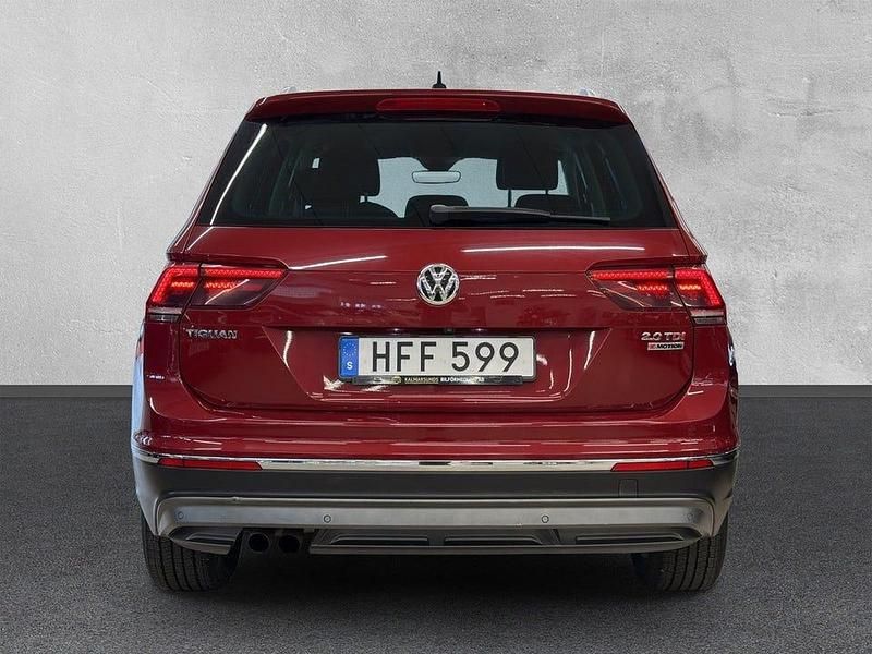 Begagnad VW Tiguan GT 190 HK (139 kW) 2017 Mörkröd SUV