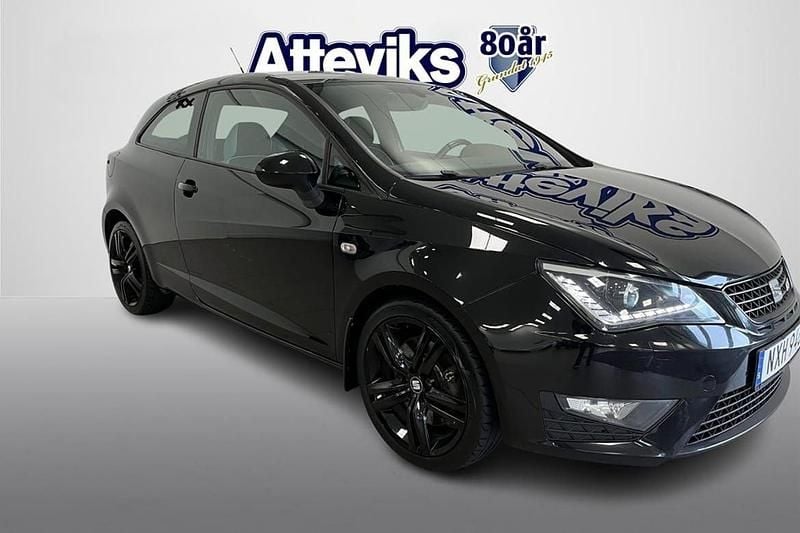 Svart Begagnad 2015 Cupra Ibiza Halvkombi | 109 900 kr - Bild 1/4