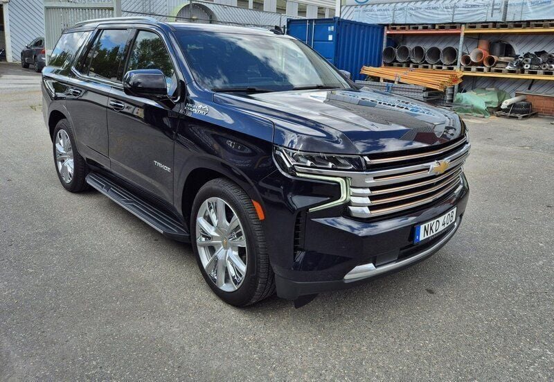Blå Begagnad 2023 Chevrolet Tahoe SUV | 930 000 kr - Bild 1/4