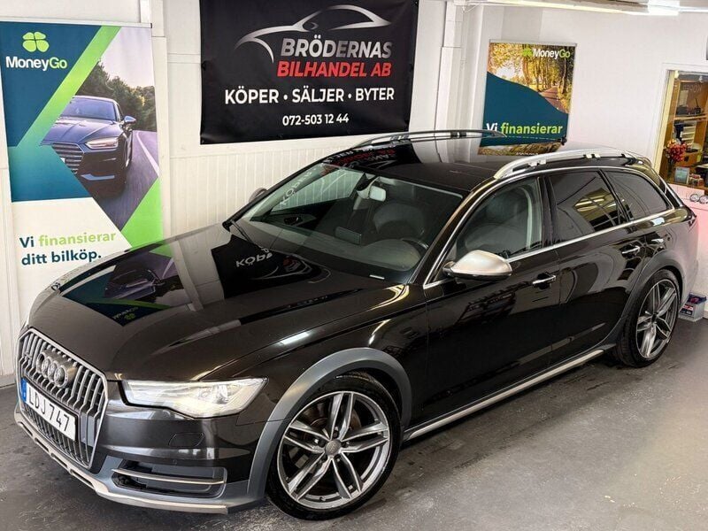 Svart Begagnad 2016 Audi A6 Allroad Sport Kombi | 179 900 kr (Marknadspris) - Bild 1/4