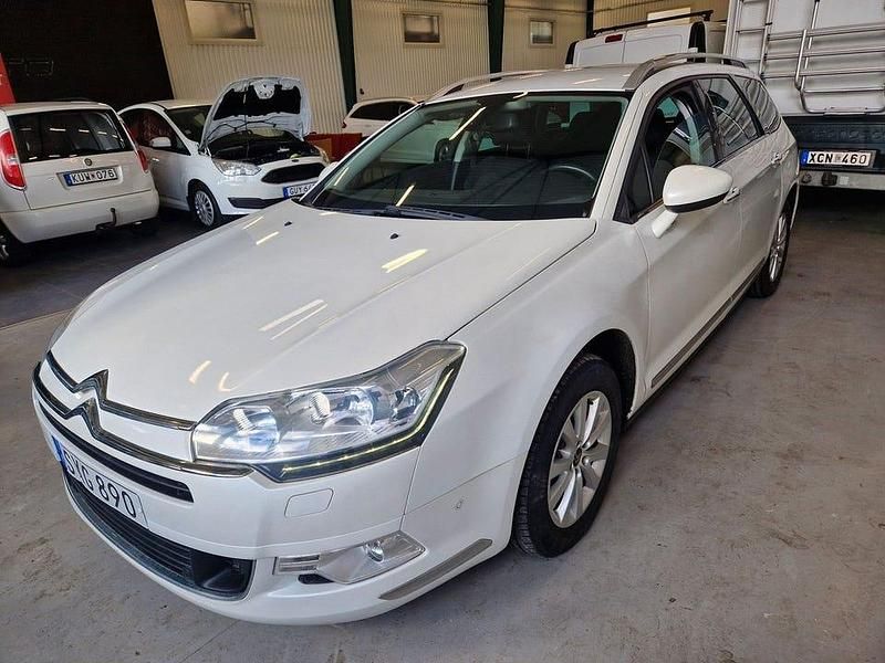 Vit Begagnad 2014 Citroën C5 Kombi | 79 900 kr (Lite dyr) - Bild 1/4