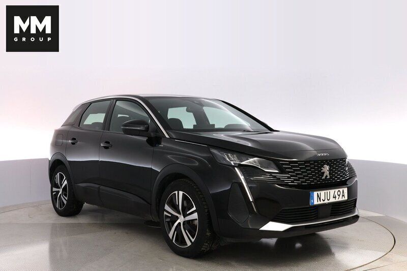 Svart Begagnad 2023 Peugeot 3008 Active SUV | 299 900 kr (Marknadspris) - Bild 1/4