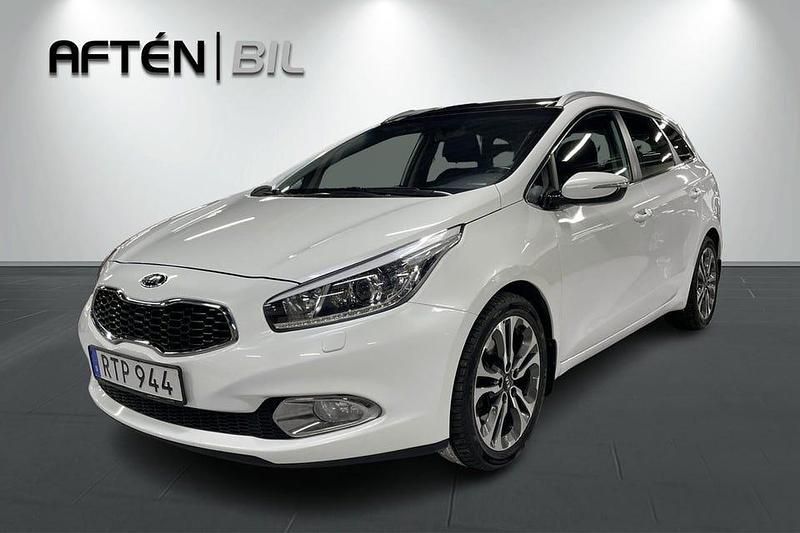 Vit Begagnad 2015 Kia Ceed Sportswagon Kombi | 119 800 kr (Lite dyr) - Bild 1/3
