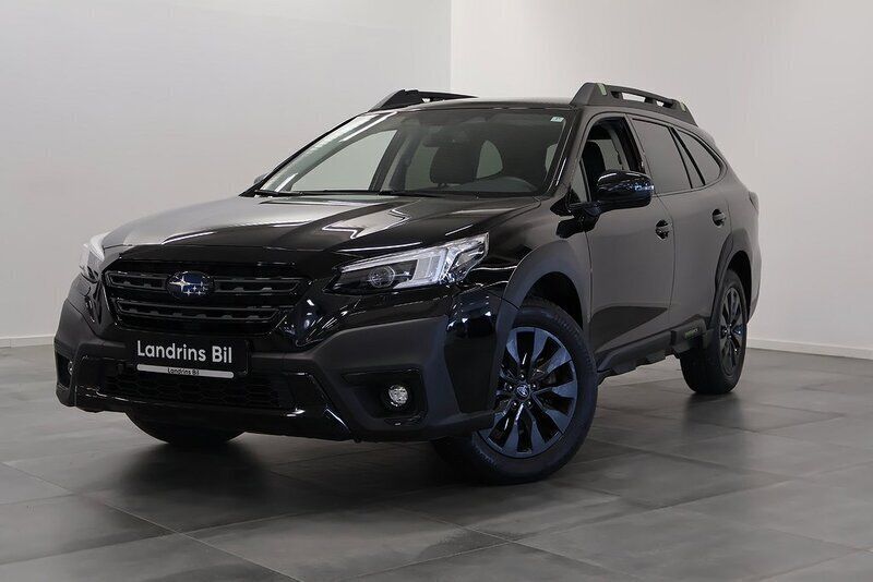 Svart Begagnad 2024 Subaru Outback SUV | 449 700 kr (Marknadspris) - Bild 1/4