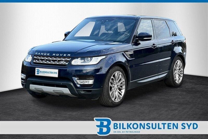 Begagnad Land Rover Range Rover Sport HSE 306 HK (225 kW) 2017 Svart (blå metallic) SUV
