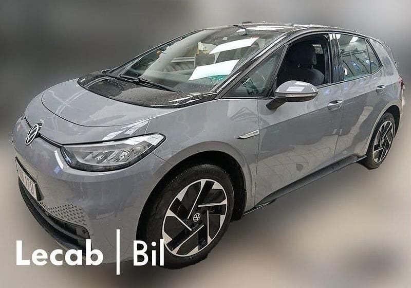 Grå Begagnad 2023 VW ID.3 Pro Performance Halvkombi | 274 500 kr (Marknadspris) - Bild 1/1
