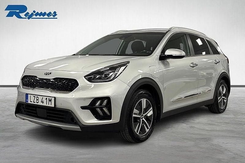 Grå Begagnad 2019 Kia Niro SUV | 199 800 kr (Marknadspris) - Bild 1/4