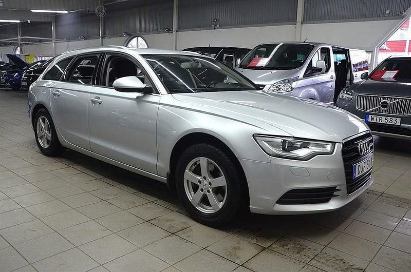 Begagnad Audi A6 Proline 177 HK (130 kW) 2014 Silver Kombi