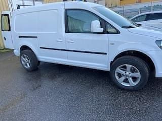 Vit Begagnad 2015 VW Caddy Maxi Minibuss | 95 000 kr (Superpris) - Bild 1/4
