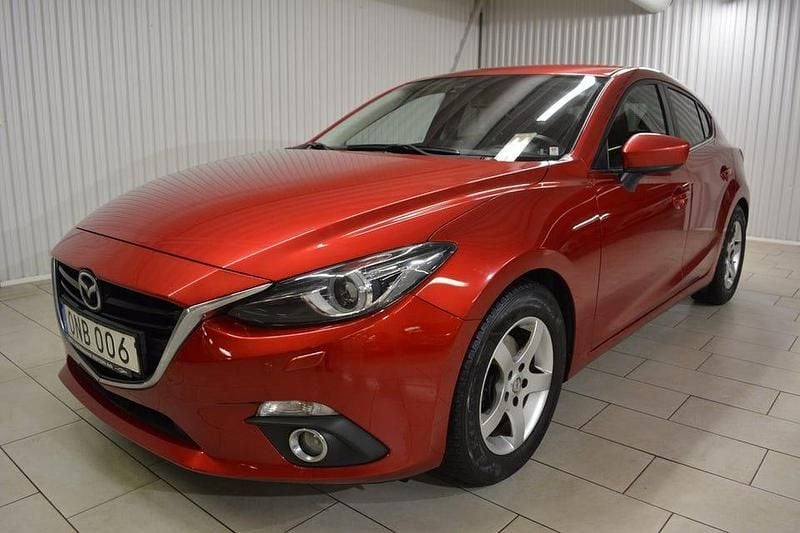 Röd Begagnad 2014 Mazda 3 Inclusive | 109 000 kr (Marknadspris) - Bild 1/3