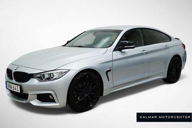 Silver Begagnad 2016 BMW 420 Gran Coupé M Sport Sportkupé | 208 900 kr (Marknadspris) - Bild 1/4