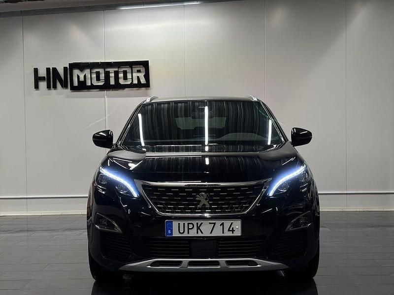 Begagnad Peugeot 3008 GT-line 131 HK (96 kW) 2018 Svart SUV