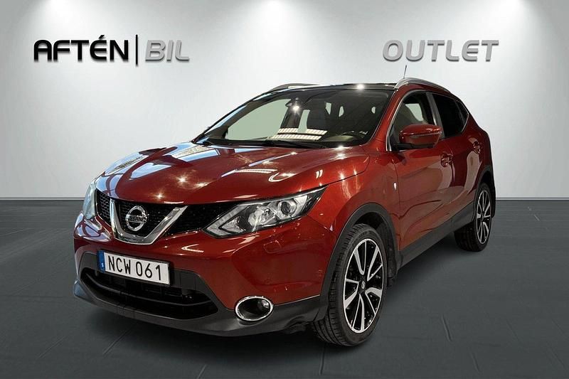 Röd Begagnad 2016 Nissan Qashqai 360º SUV | 134 900 kr (Marknadspris) - Bild 1/3