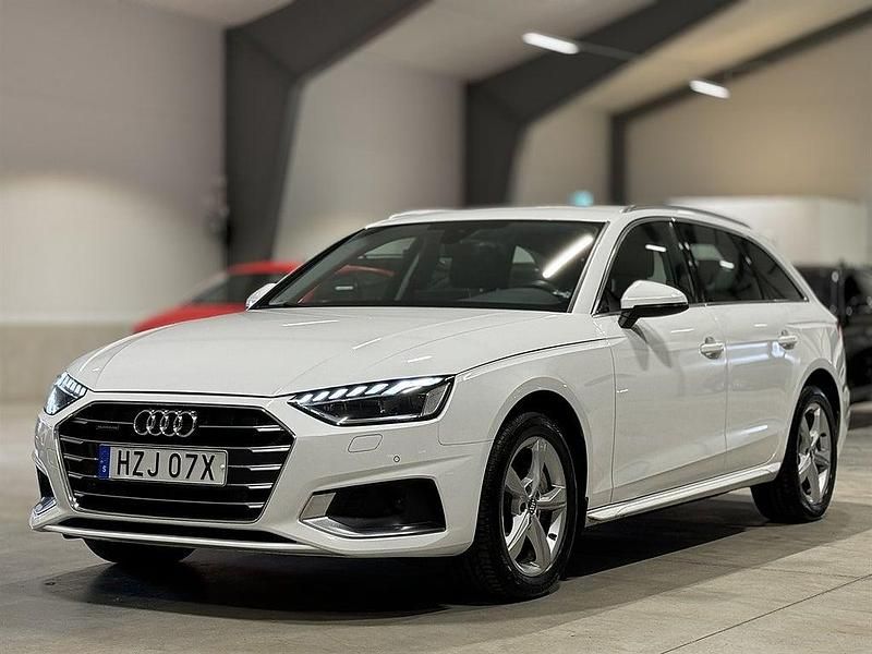 Vit Begagnad 2020 Audi A4 Proline Kombi | 224 500 kr (Marknadspris) - Bild 1/4