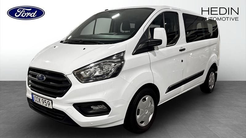 Vit Begagnad 2018 Ford Transit Custom Kombi | 239 900 kr (Dyr) - Bild 1/4