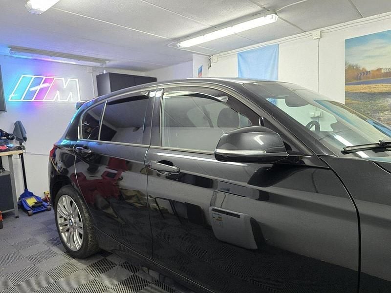 Begagnad BMW 116 M Sport 136 HK (100 kW) 2013 Svart Halvkombi