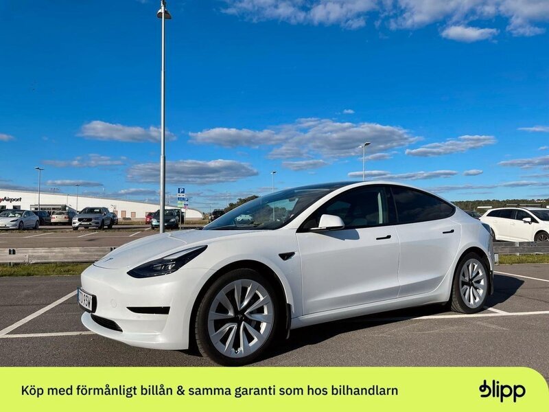 Såld Tesla Model 3 Billån & ., begagnad 1 500 i Skåne