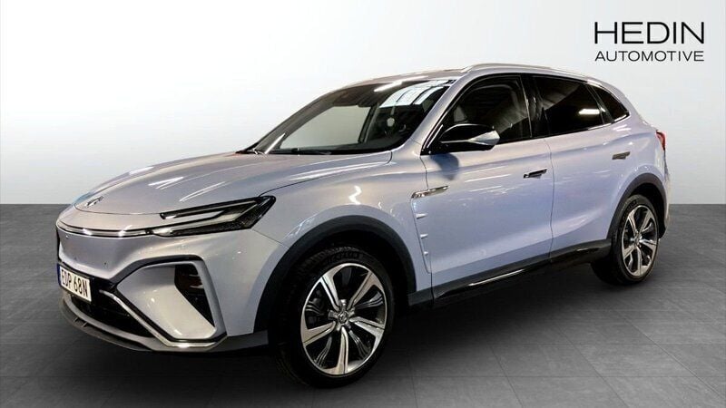 Blå (blue) Begagnad 2021 MG Marvel R Performance SUV | 299 000 kr (Superpris) - Bild 1/4